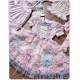 Mademoiselle Pearl Sanrio Little Twin Stars Apron Blouse Top Skirt Set and OPs(Reservation/Full Payment Without Shipping)
